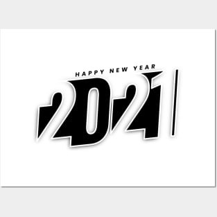 New Year 2021 Posters and Art